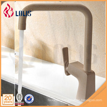 Unique AVENA color single lever brass kitchen sink faucets